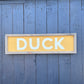 Duck | Framed Wood Sign