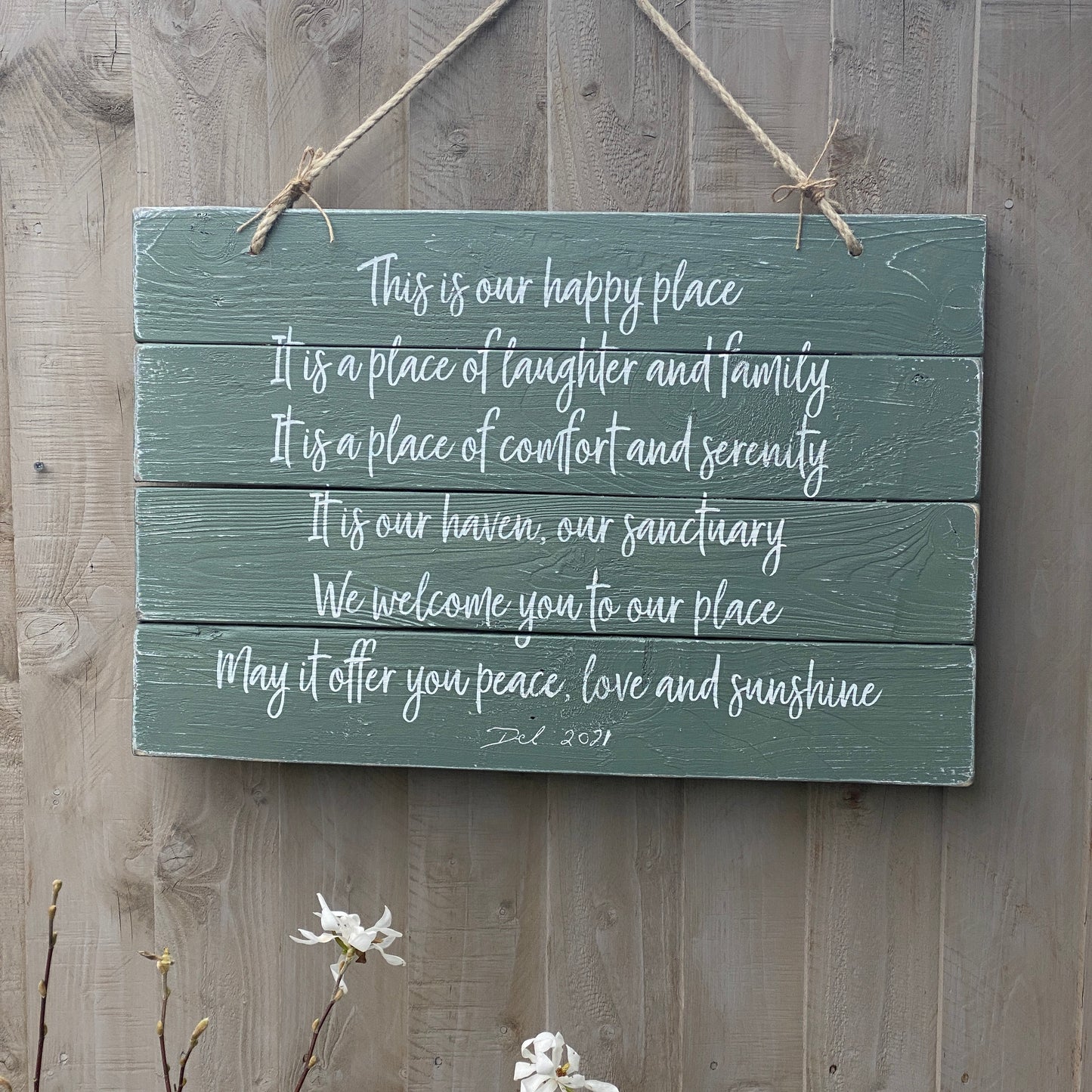 Create Your Own Planked Wood Sign | CUSTOM