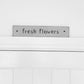 Above The Door | Fresh Flowers - The Imperfect Wood Company - Above The Door