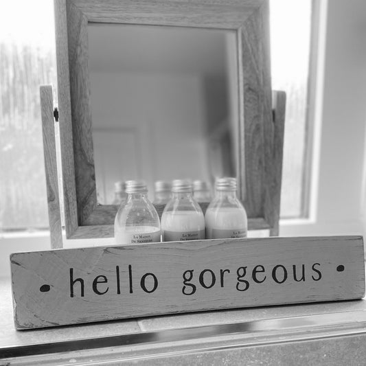 Above The Door | Hello Gorgeous - The Imperfect Wood Company - Above The Door