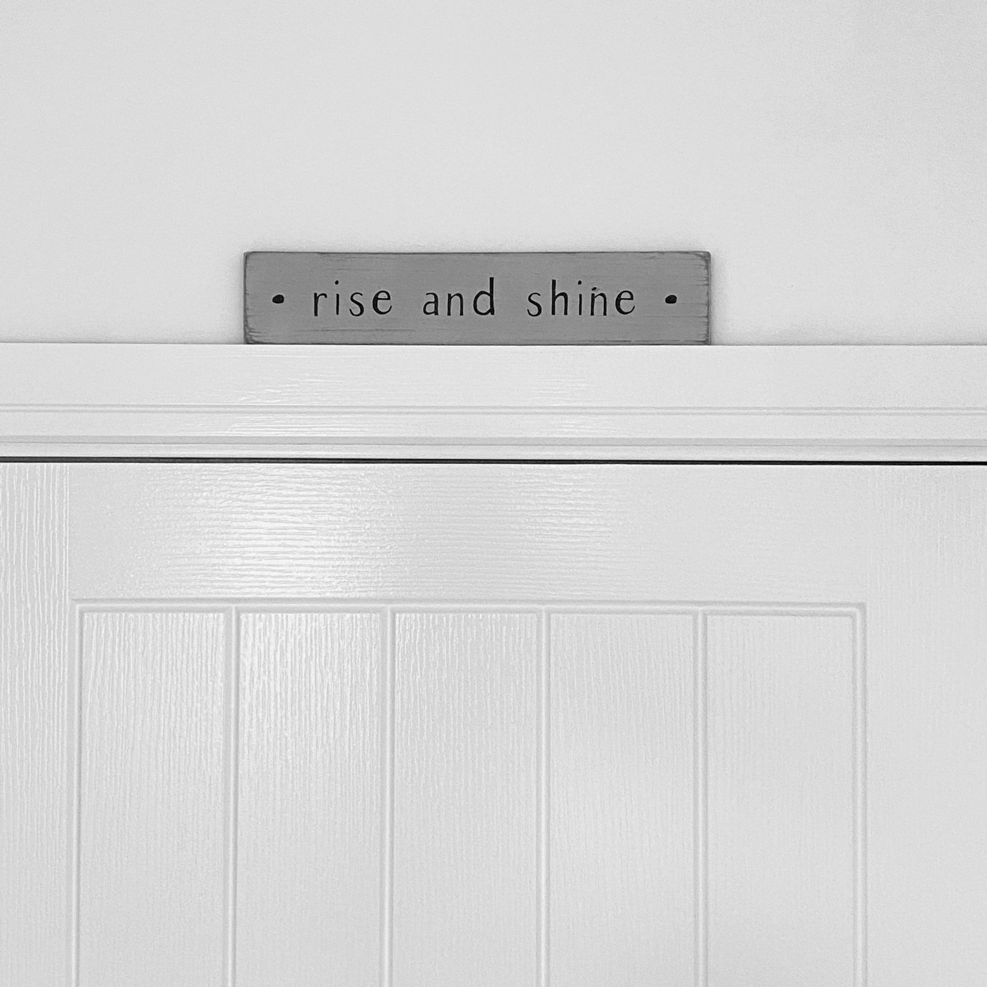 Above The Door | Rise and Shine - The Imperfect Wood Company - Above The Door