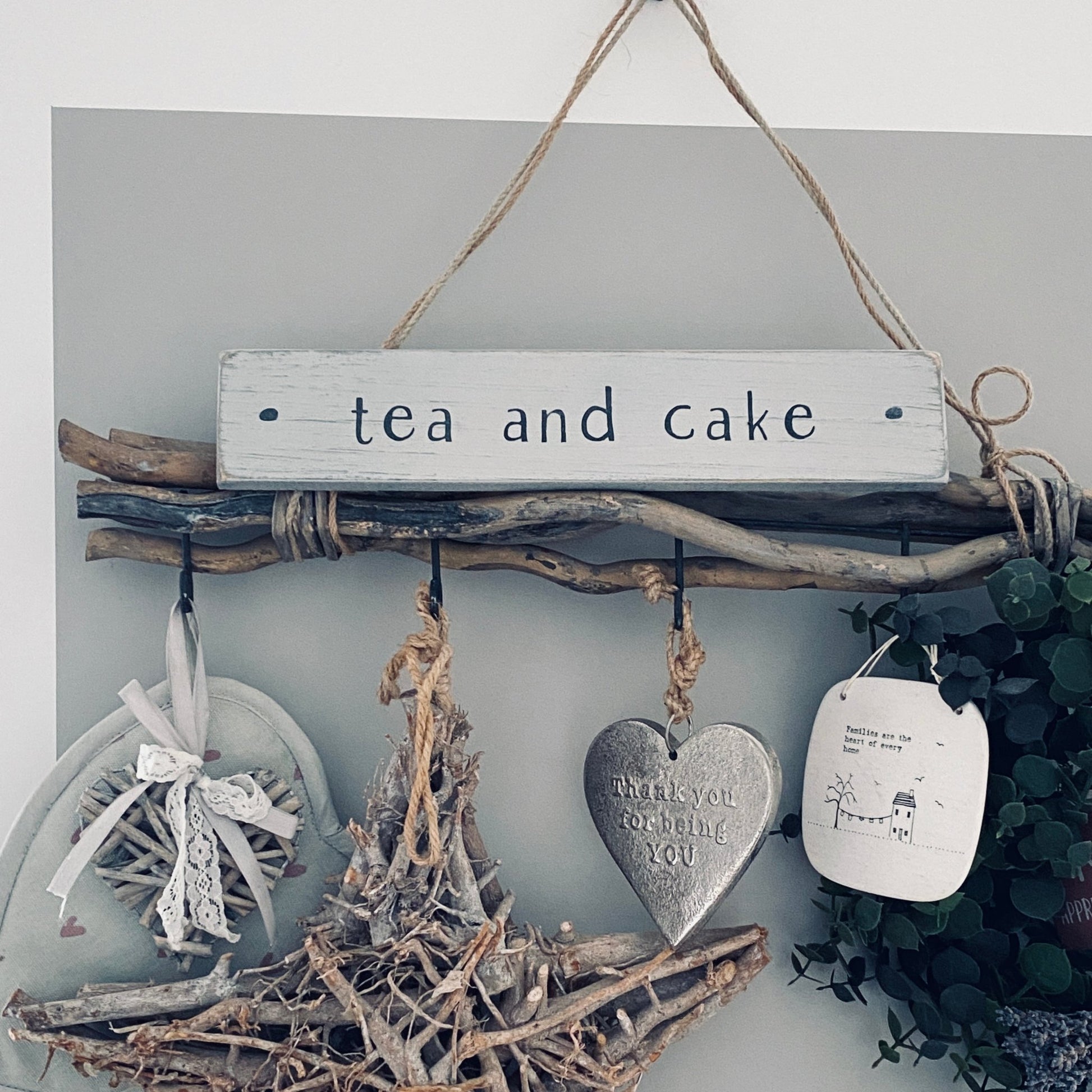Above The Door | Tea and Cake - The Imperfect Wood Company - Above The Door