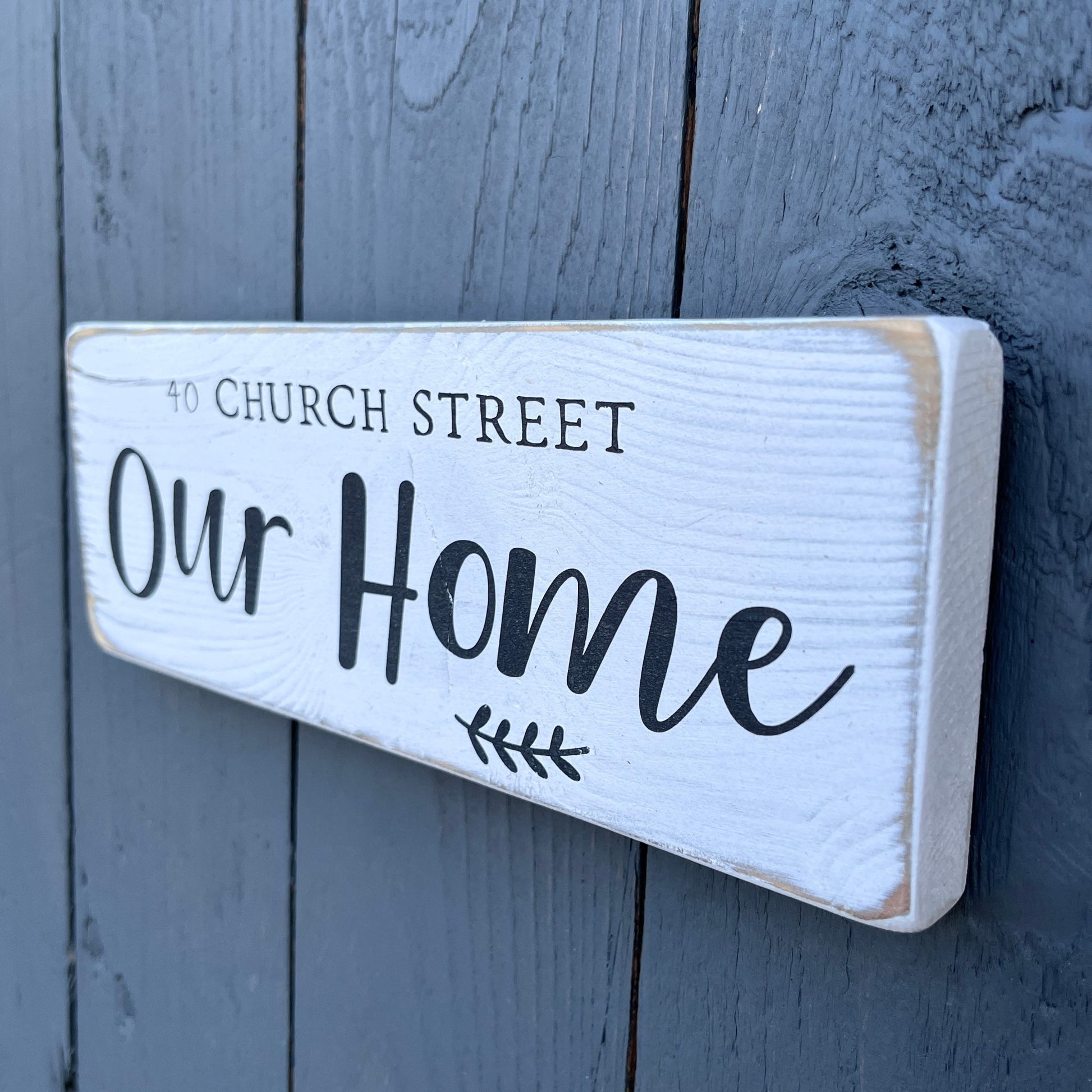 BESPOKE | Our Home | Reclaimed Wood Sign - The Imperfect Wood Company - custom
