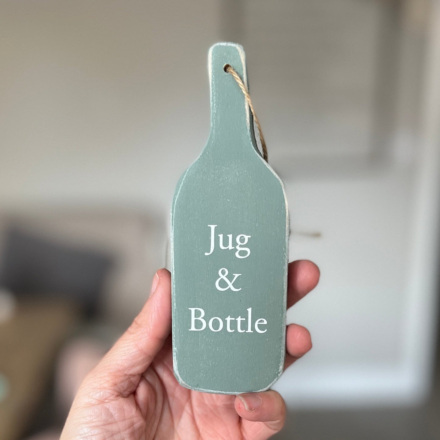 Bottle | Personalised Wooden Shape - The Imperfect Wood Company - Personalised Wood Shape