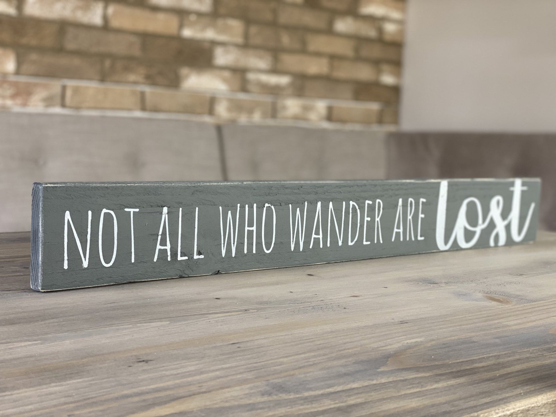 Create Your Own Long Wood Sign | Bespoke - The Imperfect Wood Company - Long Wood Sign
