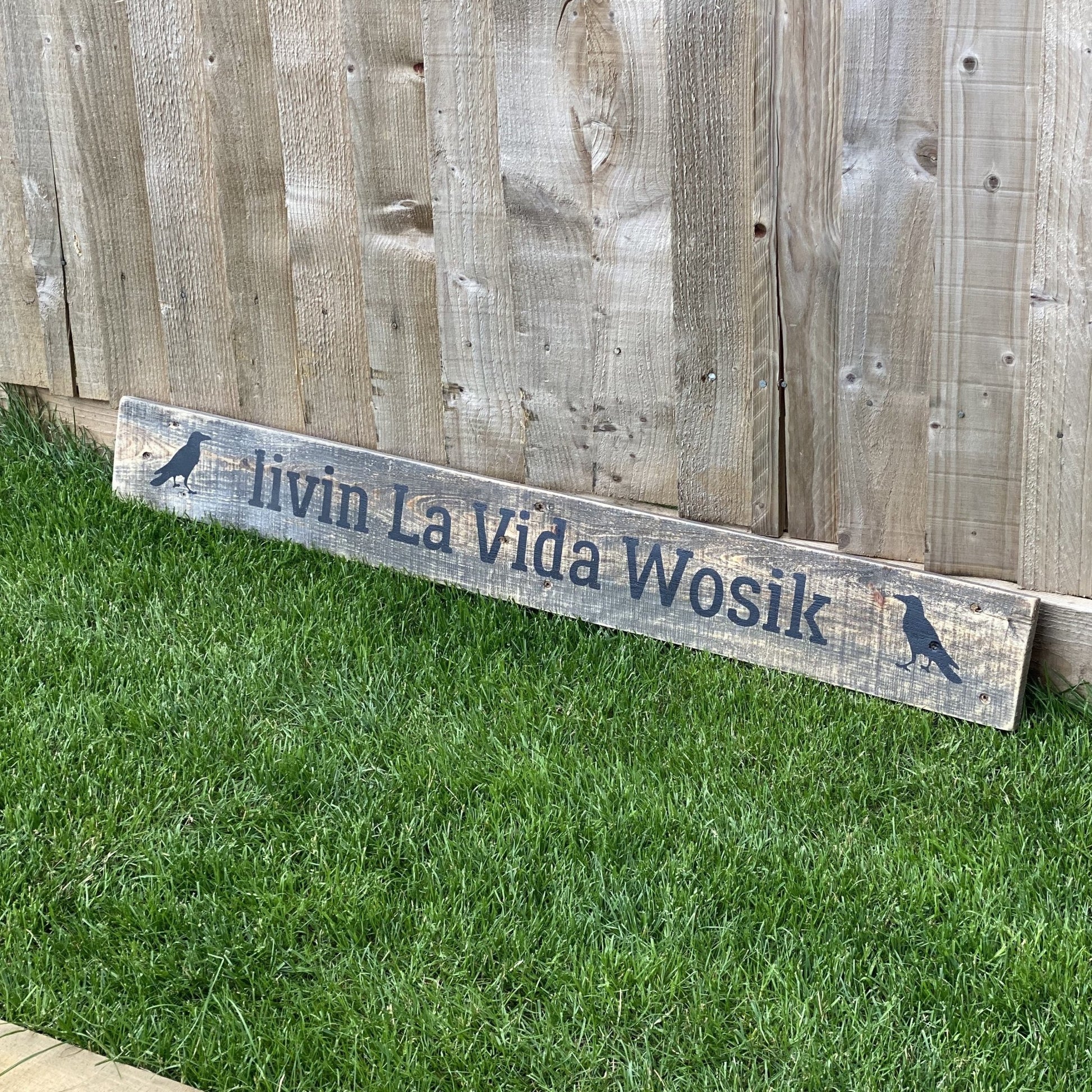 Create Your Own Long Wood Sign | Bespoke - The Imperfect Wood Company - Long Wood Sign