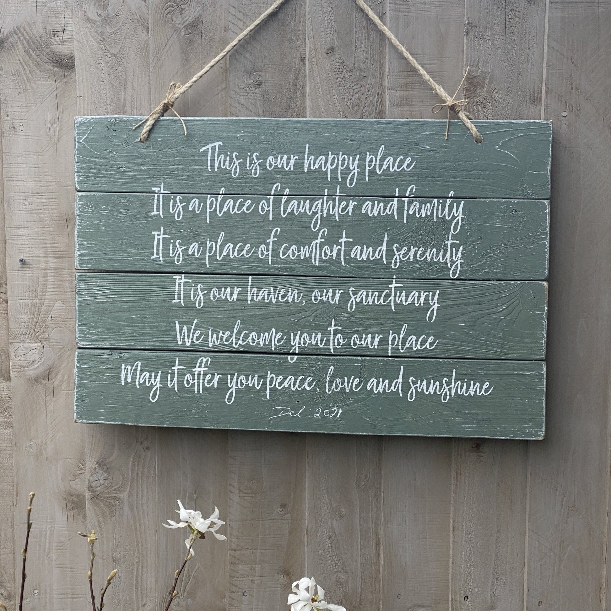 Create Your Own Planked Wood Sign | Bespoke - The Imperfect Wood Company - Create Your Own Planked Sign