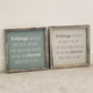 Feelings | Framed Wood Sign | Ready Now - The Imperfect Wood Company - Framed Wood Sign