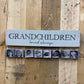 Grandchildren Photo Sign | Personalised - The Imperfect Wood Company - Personalised Framed Wood Sign