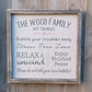 Hot Tub Rules | Framed Wood Sign - The Imperfect Wood Company - Framed Wood Sign