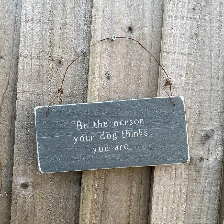 Little Notes | Be The Person - The Imperfect Wood Company - Little Notes