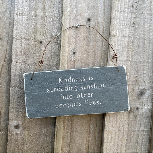 Little Notes | Kindness is Spreading Sunshine - The Imperfect Wood Company - Little Notes