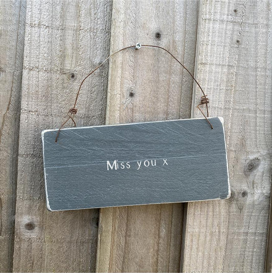 Little Notes | Miss You - The Imperfect Wood Company - Little Notes