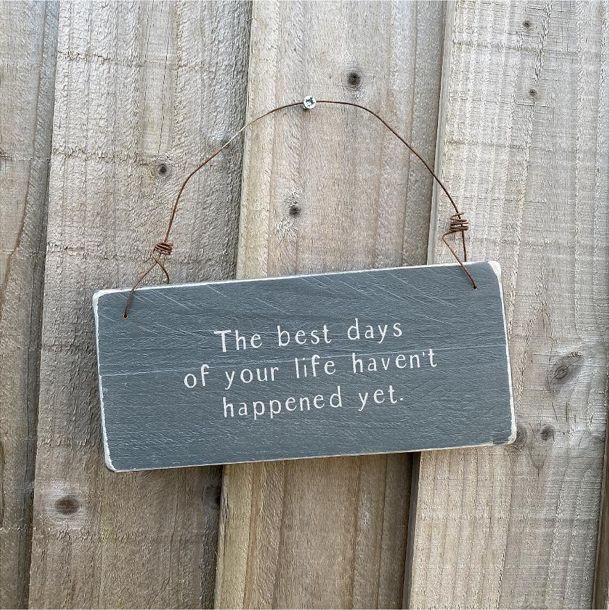 Little Notes | The Best Days - The Imperfect Wood Company - Little Notes