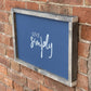 Live Simply | Framed Wood Sign - The Imperfect Wood Company - Framed Wood Sign