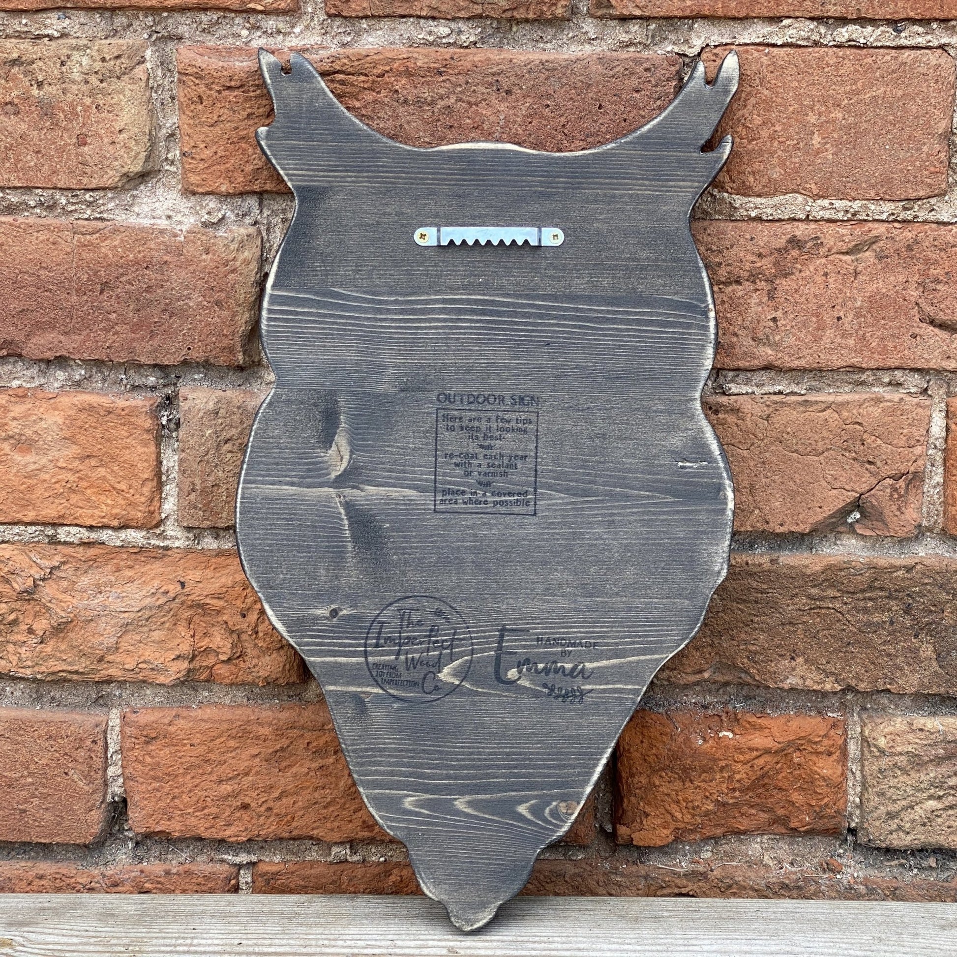 Owl | Personalised Wooden Shape - The Imperfect Wood Company - Personalised Wood Shape