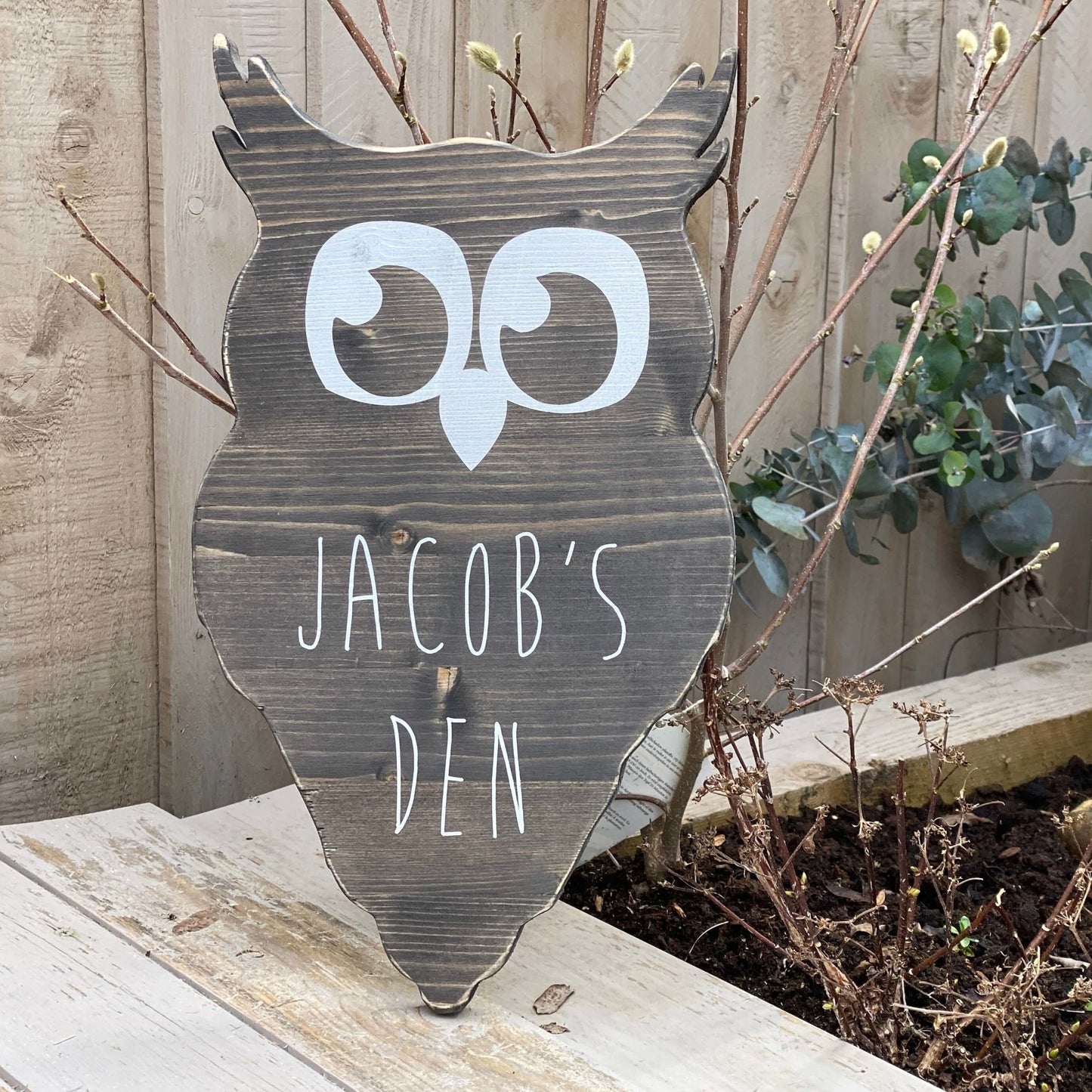 Owl | Wooden Shape | Personalised - The Imperfect Wood Company - Custom