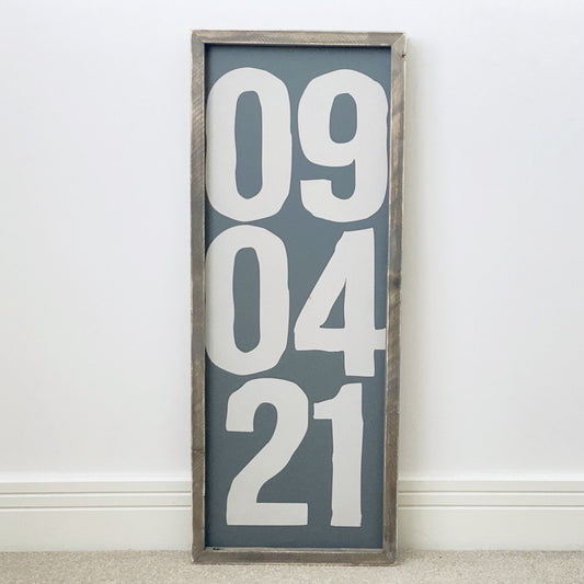 Special Dates | Framed Wood Sign - The Imperfect Wood Company - Framed Wood Sign
