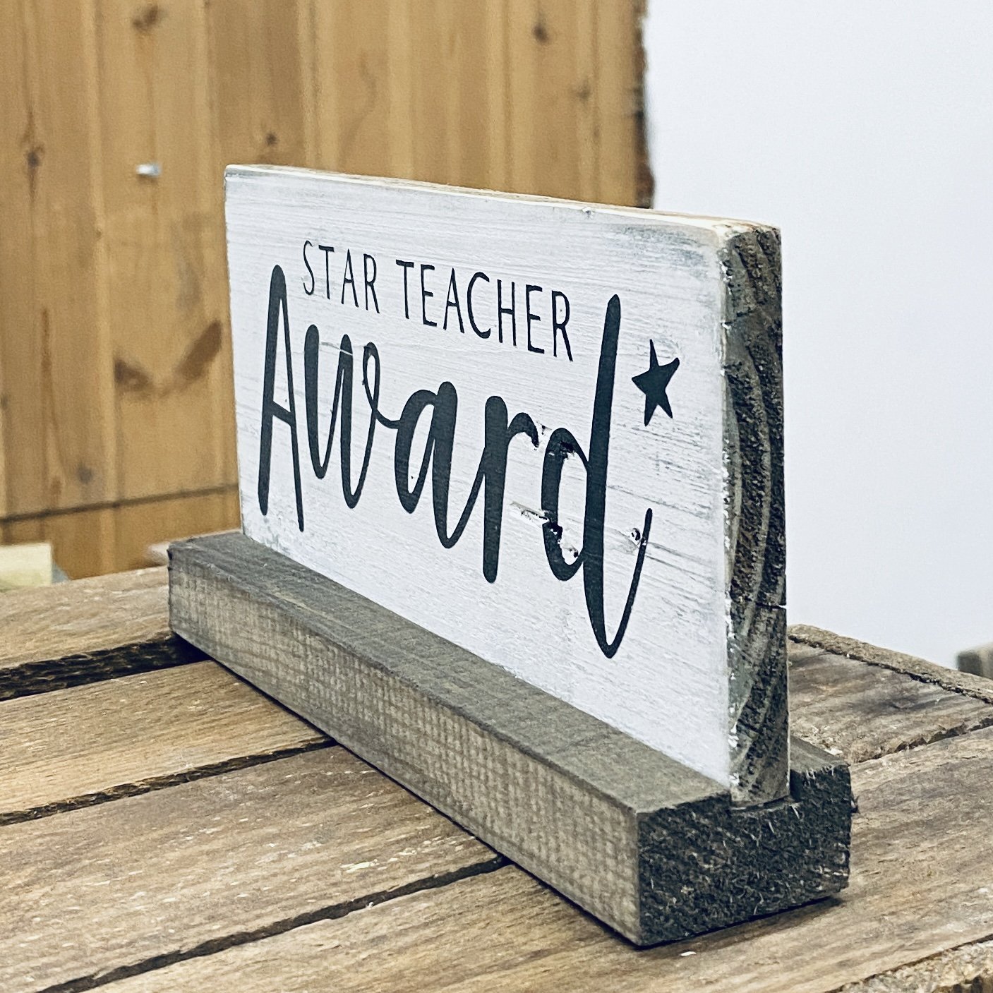 Star Teacher Award | Ready Made - The Imperfect Wood Company - Ready Made