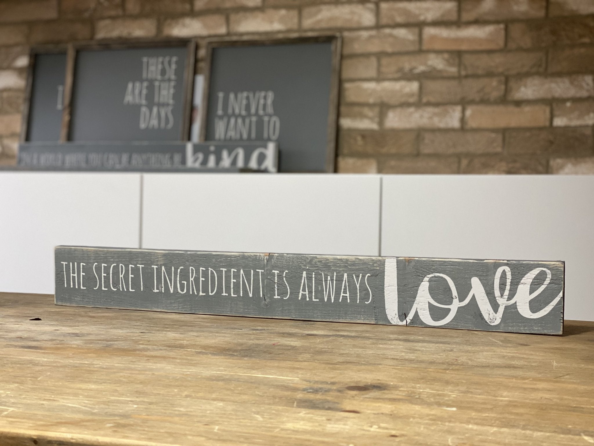 Farmhouse discount wood sign