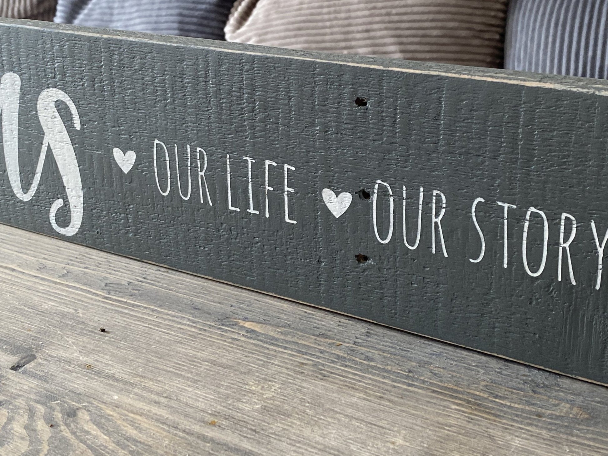 This Is Us | Long Wood Sign - The Imperfect Wood Company - Long Wood Sign